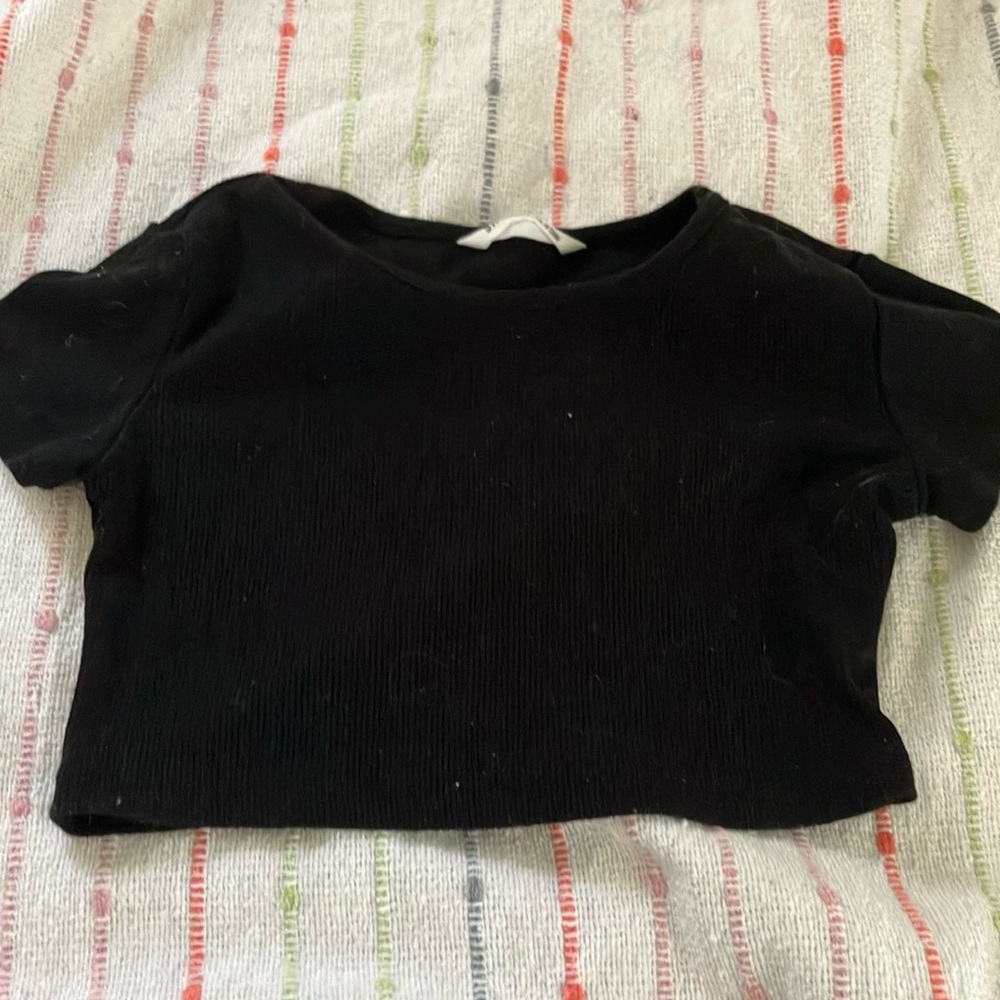 I am selling a black cropped top